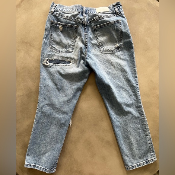 Pistola Distress Patched Jeans, Size: 28 - Picture 4 of 6